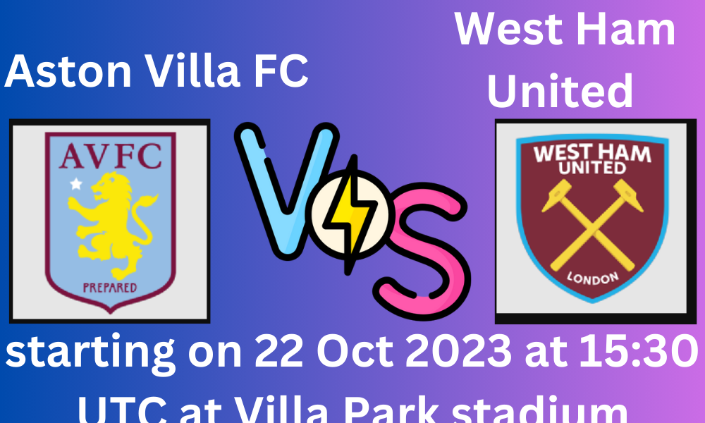 Aston Villa vs West Ham United live score